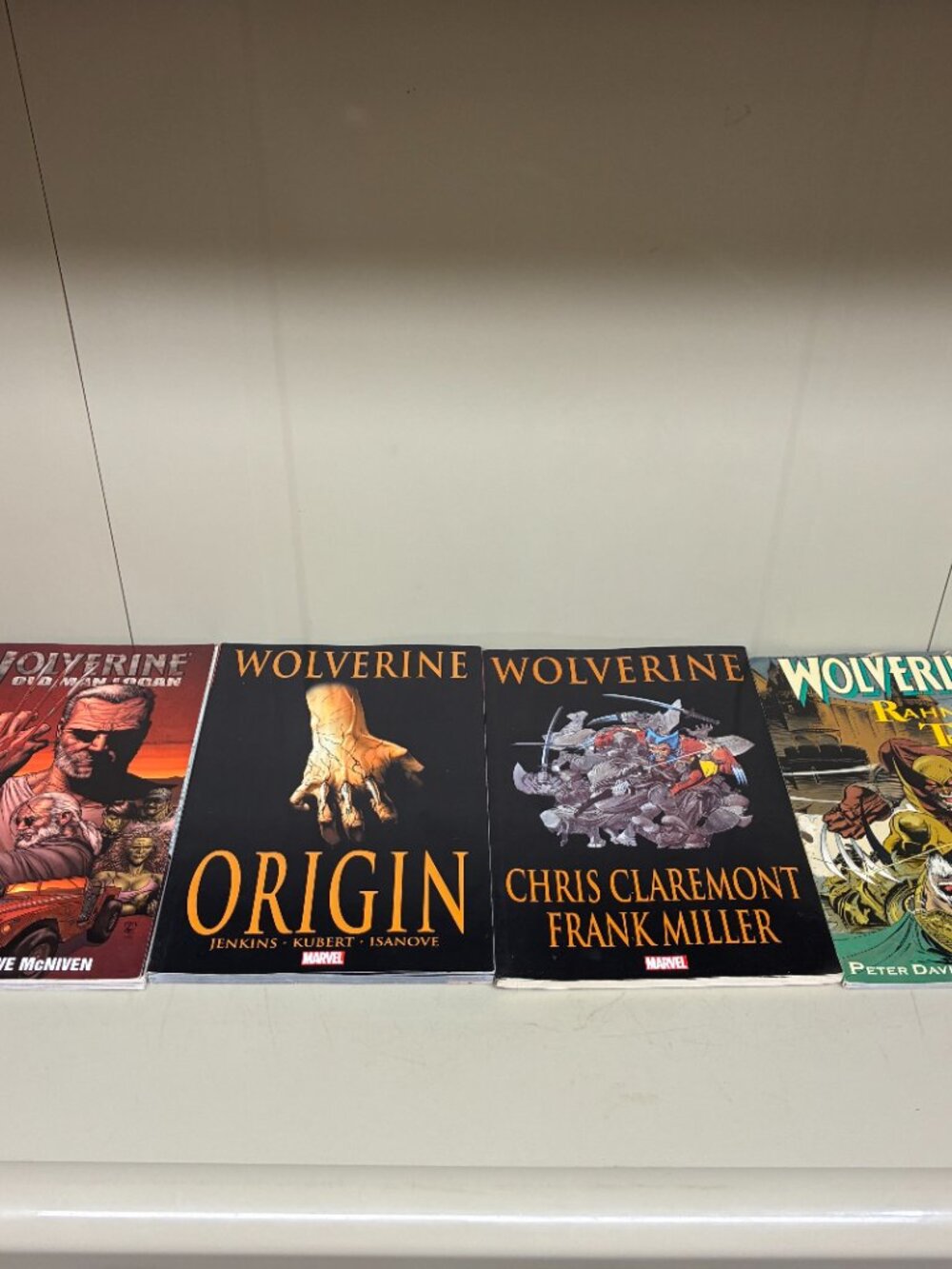 WOLVERINE Comic Lot 4 TPB OLD MAN LOGAN Origin CLAREMONT MILLER RAHNE OF TERRA